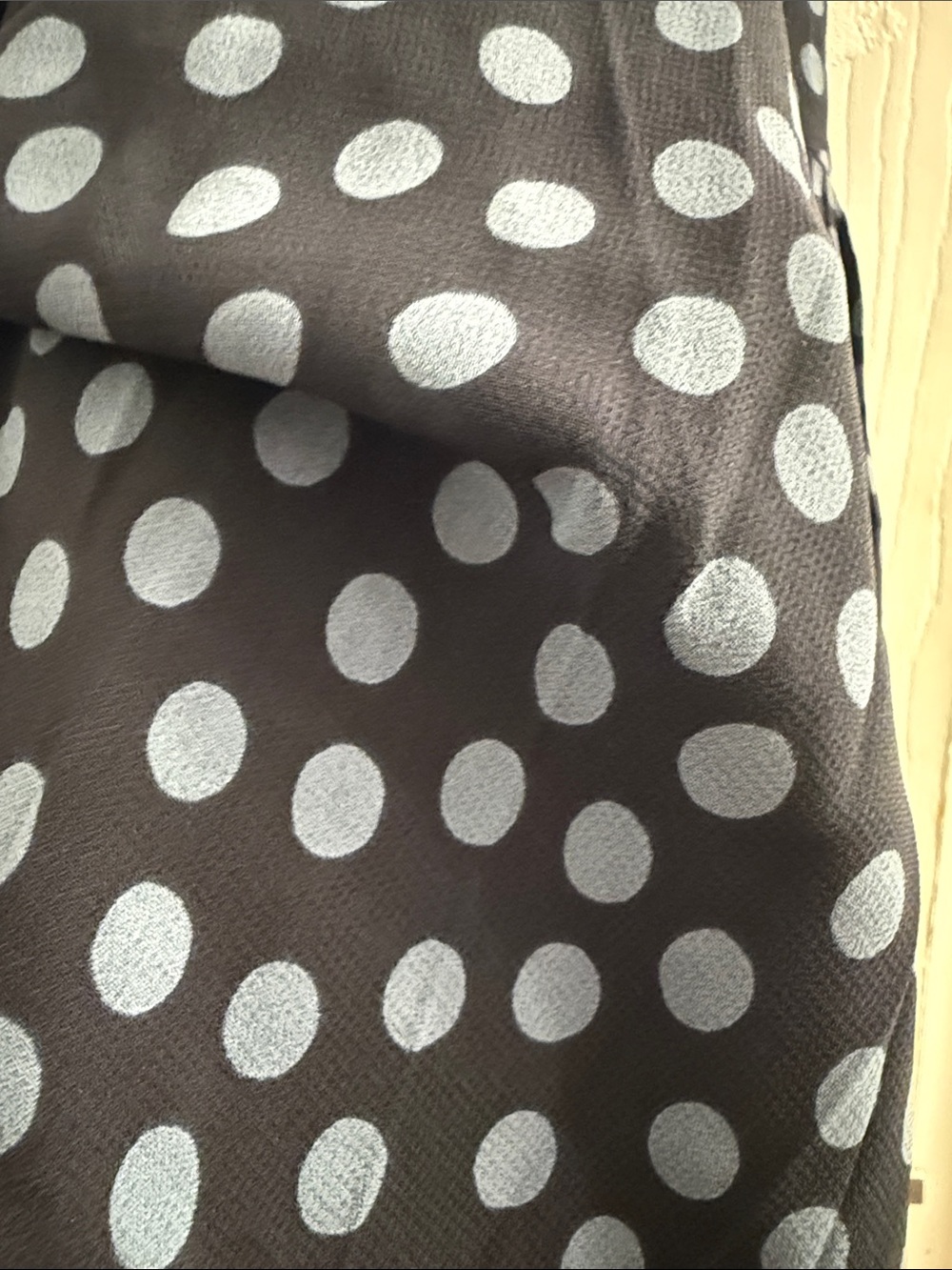 Reformation Anelis Navy Polka Dot Midi Dress - Picture 8 of 11